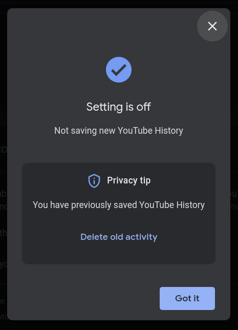 Youtube not saving search history hot sale